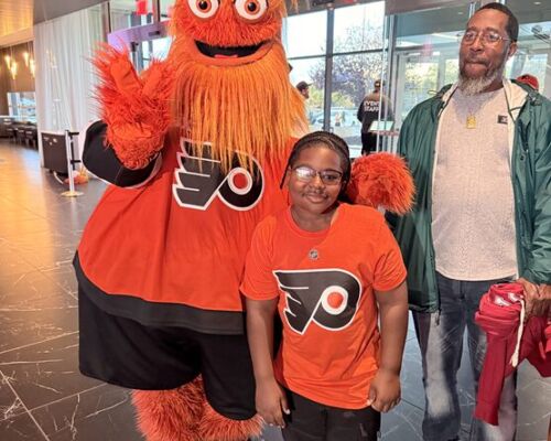 Raymeer and the mascot
